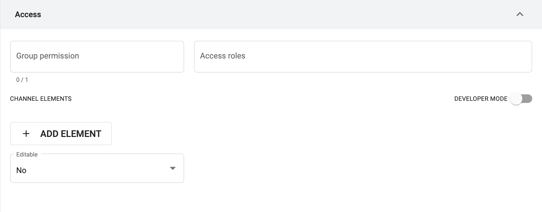 access