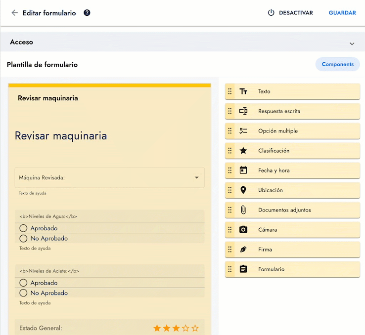 Editar Formulario | Cotalker Technical Documentation