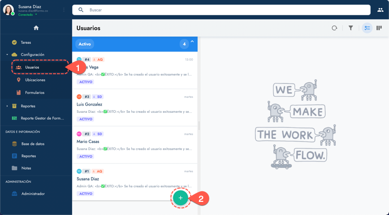 create user