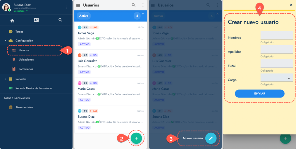 create user