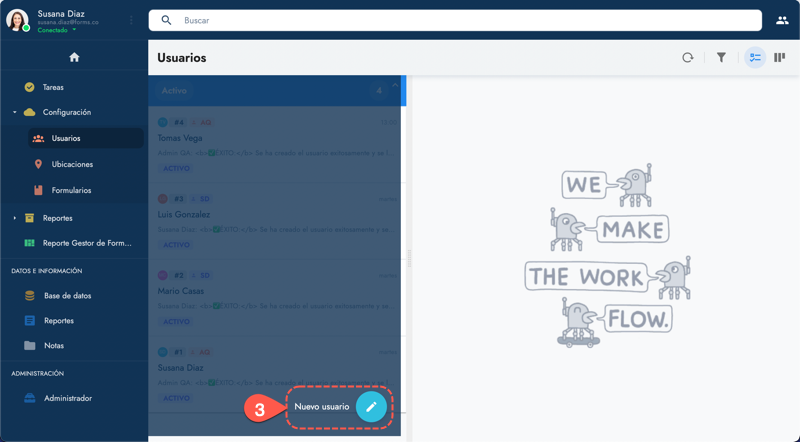 create user