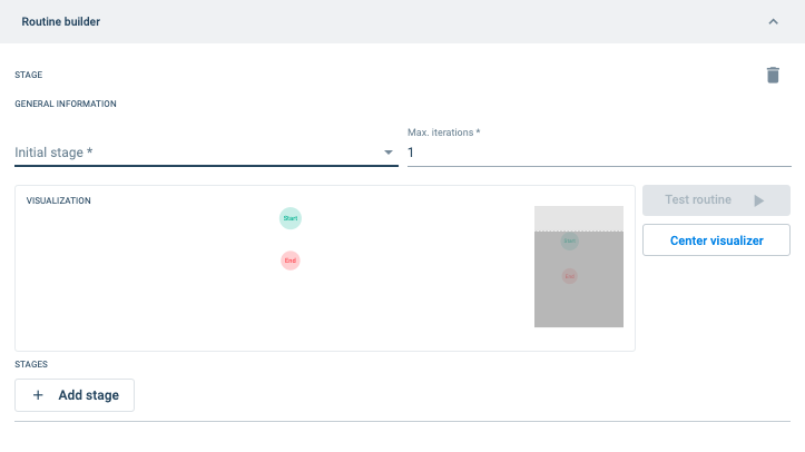 Routine Builder