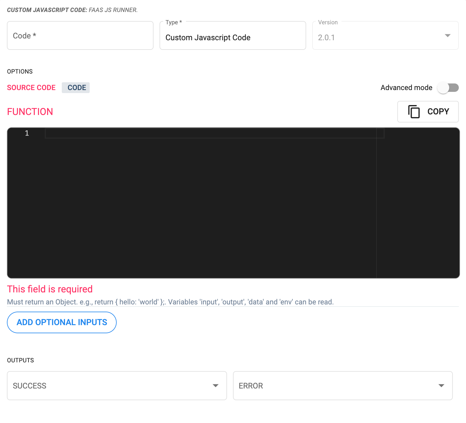 ccjs settings panel