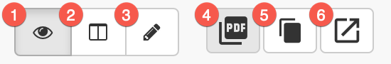main toolbar