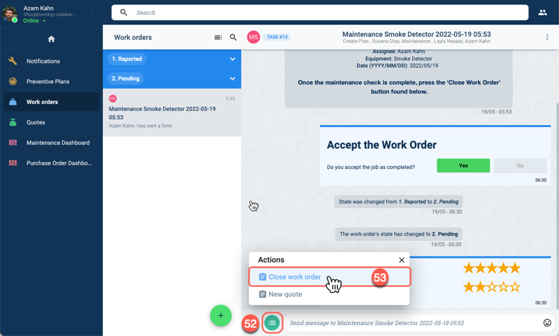 create checklist