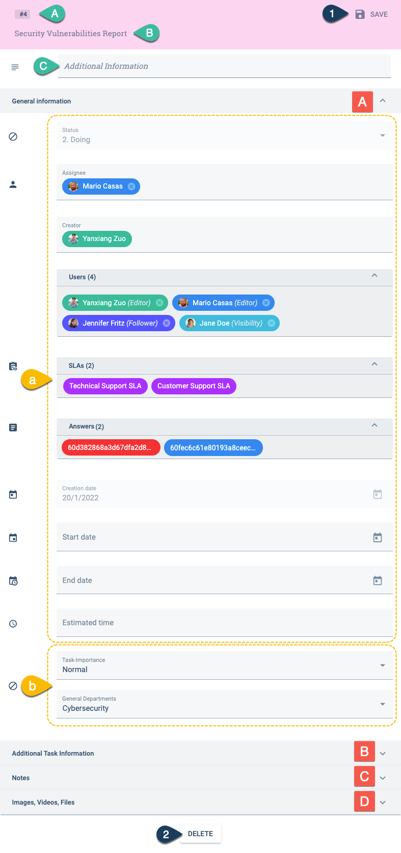channel layout