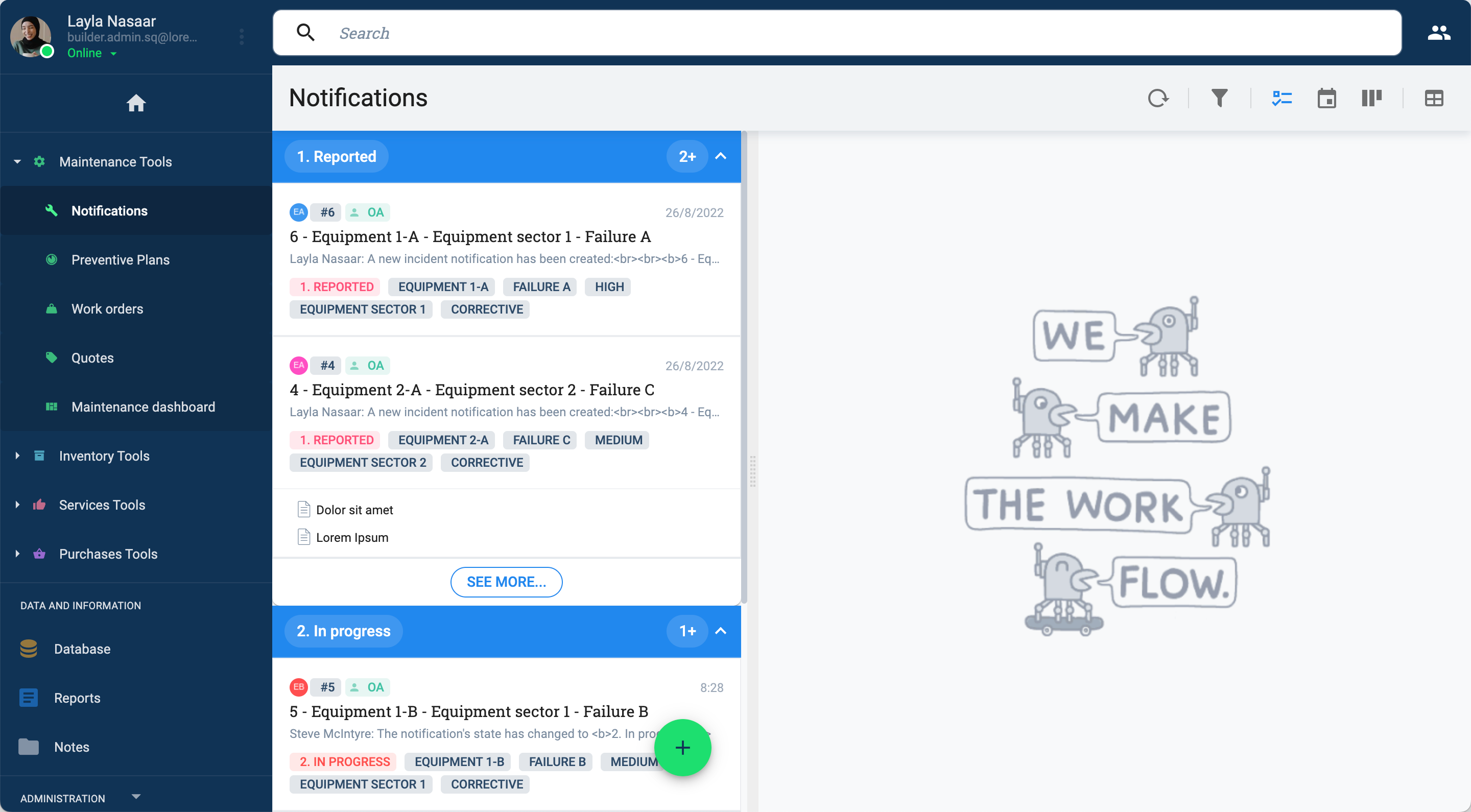 list view