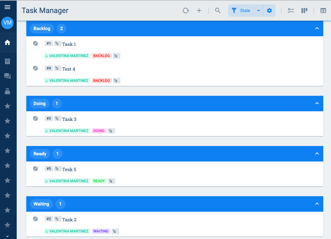 task view