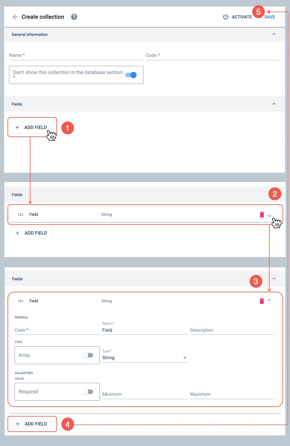create additional fields