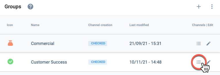 accessing channels