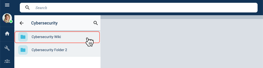 link group in group panel