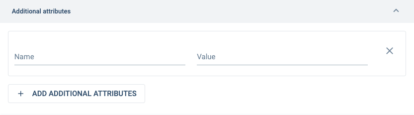 additional attributes