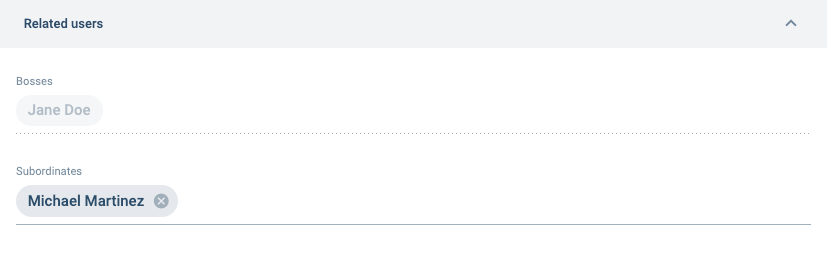related users