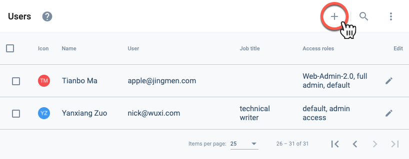 create user