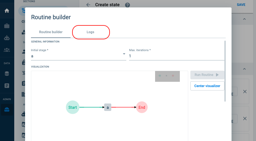 automation log