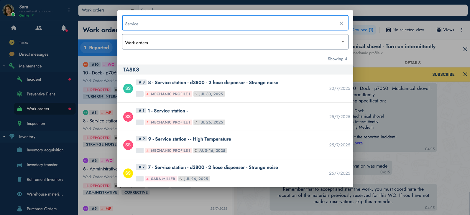 search types