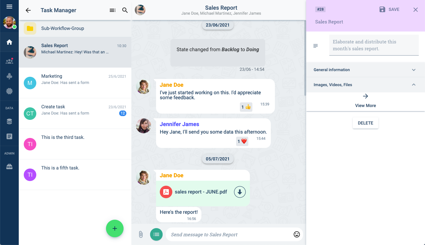 chat survey