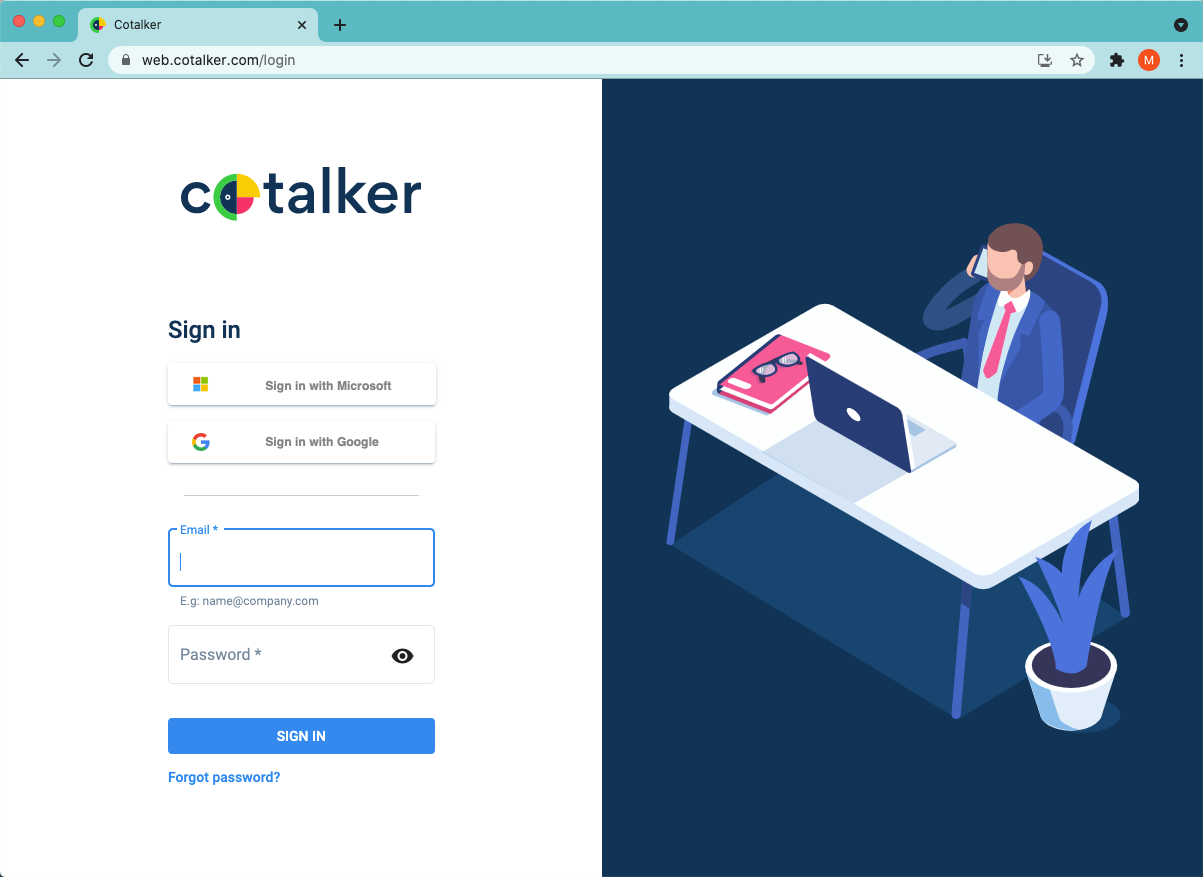 microsoft sign-in