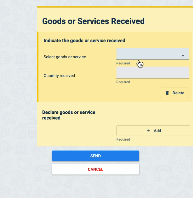 survey form