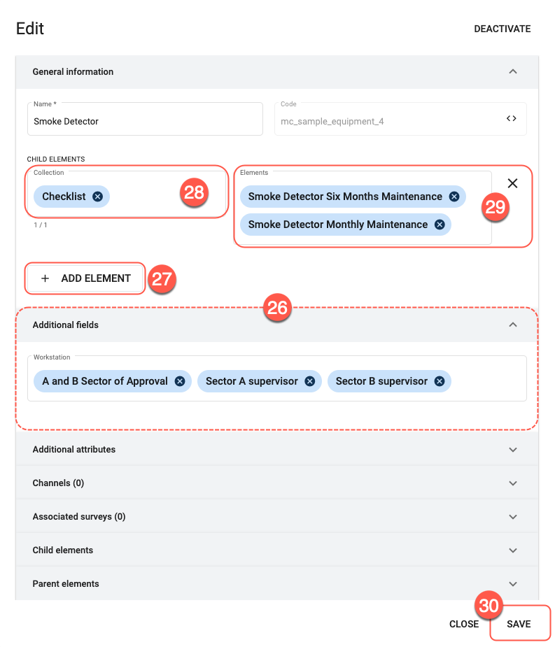 create checklist