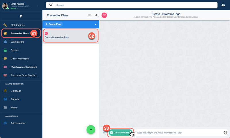 create checklist