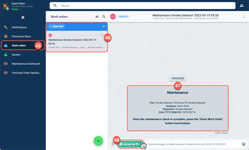 create checklist
