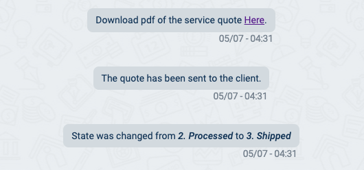 create service quote