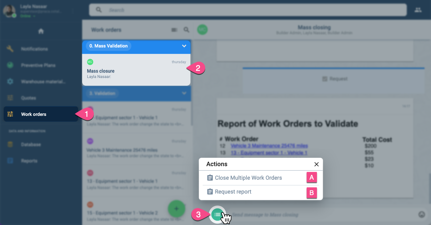 Work Orders Workflow | Cotalker Technical Documentation